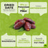 (48oz, 3 LB) NUT CRAVINGS - Dried Jumbo Medjool Dates, No Sugar Added, Unsulphured Sweet Healthy Snack, Vegan, Kosher