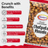 (96pcs) (6 Packs) Disc-O Thins Cheese Pizza Wheat Crackers + Maniarr's Chatpata Masala Roasted Chickpeas | Cheesy