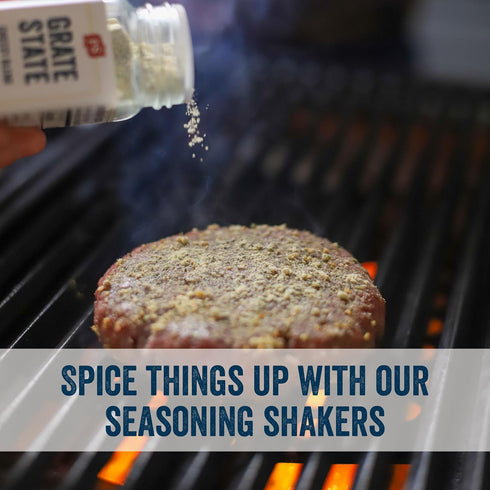 PS Seasoning Grate State - All-Purpose Cheese Seasoning Blend for Appetizers, Pasta, Popcorn, Nachos, Garlic Bread