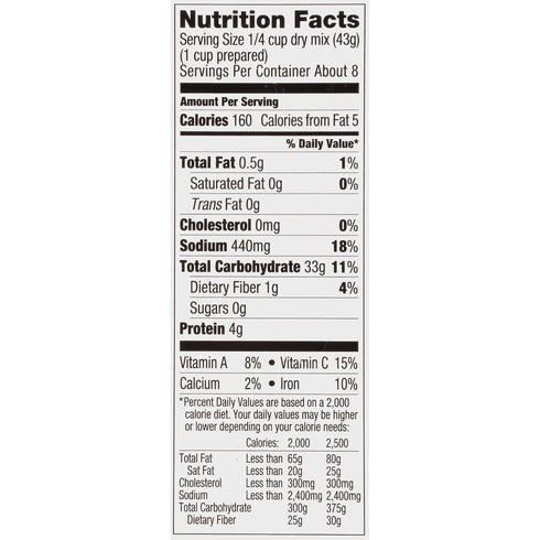 12 oz (Pack 12) Zatarain's Family Size Jambalaya