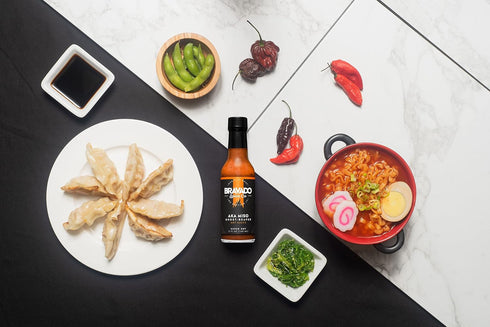 5 oz Aka Miso Ghost Reaper Hot Sauce By Bravado Spice FEATURED ON HOT ONES Gluten Free, Vegan, Low Carb, Paleo Hot
