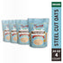 24oz (Pack 4) Bob's Red Mill Organic Steel Cut Oats, of - Non GMO, Whole Grain, Vegan, Kosher