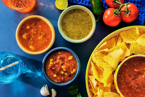 16 oz Sixth Day Snacks Ghost Pepper Xtra Hot Salsa | Intense Heat with Real Flavor | Small Batch, Clean Ingredients |