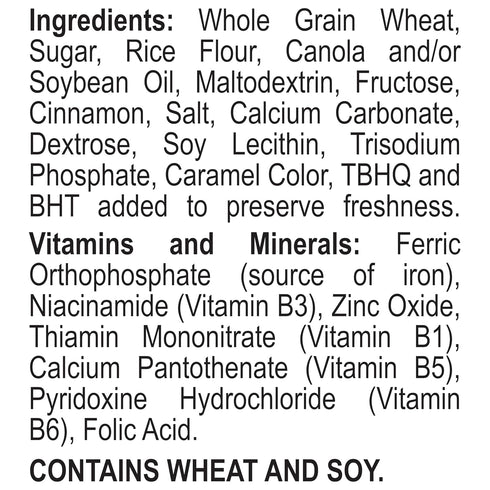 33 OZ (Pack 3) Malt-O-Meal Cinnamon Toasters Breakfast Cereal, Oven-Puffed Cinnamon Cereal Squares, Large Cereal