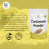 1 LB (16 oz) Ground Cardamom Powder Aromatic & Premium Quality | Perfect for Baking, Coffee, Tea & Curries | aka
