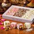 16oz (454g) Hazer Baba Sultan Turkish Delight Candy with Pistachio, Almond, Hazelnut & Coconut Dusted, Gourmet Snack