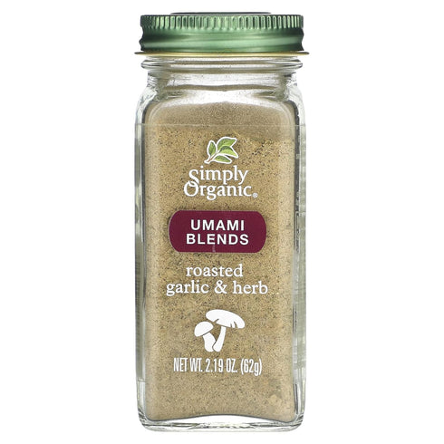 Simply Organic Organic Roasted Garlic & Herb Umami Blends, 2.19 OZ