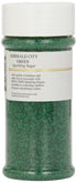 Shimmery 7.5 Oz (Pack 1) India Tree, Green Sparkling Sugar, Large Jar | Sugar Sprinkles for Baking and Decorating | Jar
