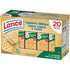 20 Packs, 6 Lance Sandwich Crackers, Captain's Wafers Cream Cheese and Chives, Sandwiches Each