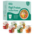 (32g) Pack, 16 Packs, VOLO VERO Drinkable Konjac Jelly and High Protein Ramen Soup Cup Variety Plant-Based, Vegan, Low