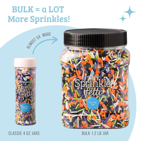 1.3 Sweets Indeed, Bulk Sprinkles, pounds, Sprinkle Mix, Perfect for Cake Decorations, Baking Ice Cream Cookies Cupcake