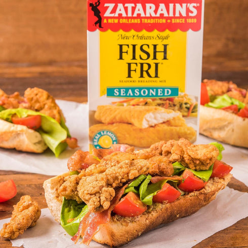 24 oz Zatarain's Seasoned Fish Fri Seafood Breading Mix