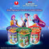3.35 oz (Pack 6) Nongshim Shin Ramyun Burger Hero, Spicy Instant Noodle Cup, Hamburger Taste