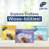 Pack (Pack 4), Wasa Flatbread Thins Variety of Rosemary & Sea Salt and Sesame & Sea Salt, Crackers, Non-GMO Ingredients