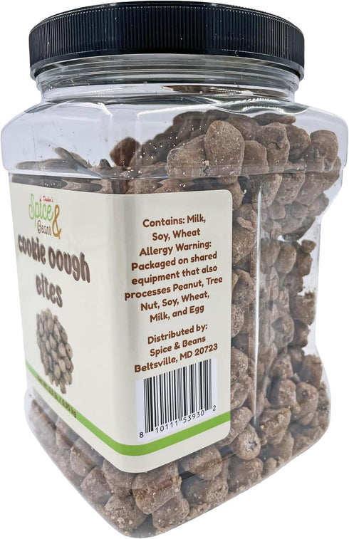 2.5 lbs. Cookie Dough Bites | Ice Cream Topping & Dessert Decoration | By Dasher's Spice & Beans |