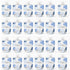 3.2oz (Pack 24) White Leaf Organic Blueberry Applesauce Regeneratively Farmed, No Added Sugar, Kosher, USDA, GMO & BPA