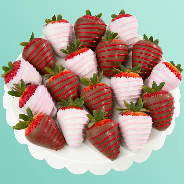 18 A Gift Inside Love Bites Dipped Strawberries - Fun Size Berries