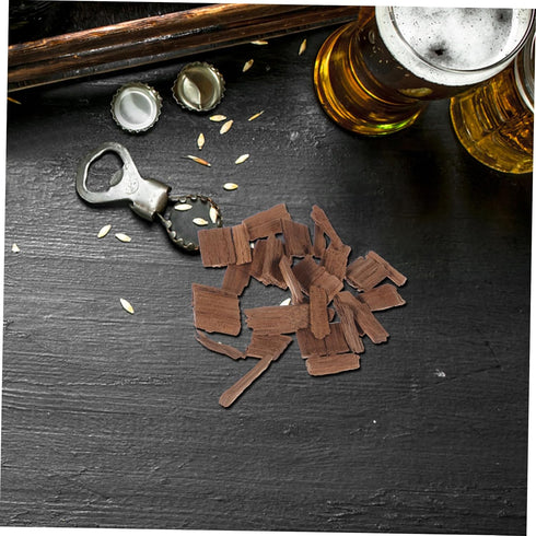 1bag SOLUSTRE Oak Chips for Wine Making Natural Wooden Chips to Flavor and Home Brewing Accessory