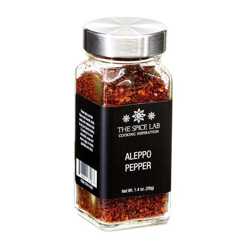 The Spice Lab Aleppo Pepper Chili Flakes, Gourmet Crushed Red Pepper Flakes - Turkish Spice Blend