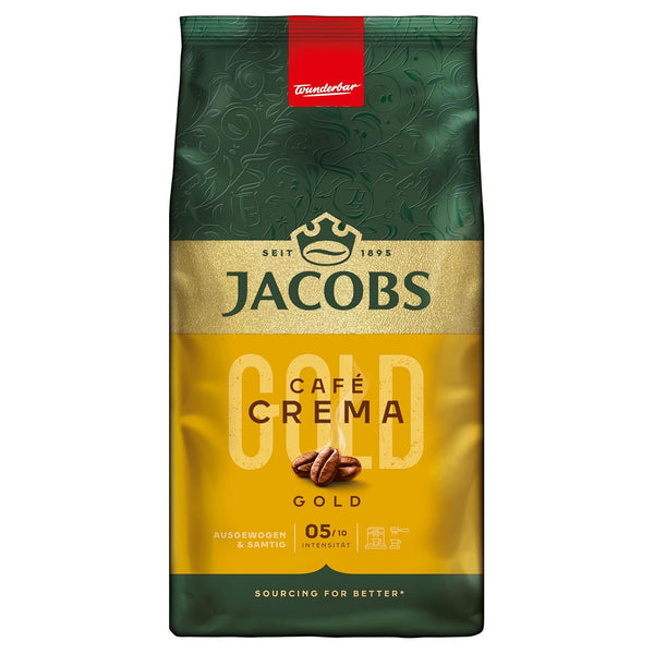 Jacobs Crema Whole Bean Coffee 1000 Gram / 35.2 Ounce (Pack of