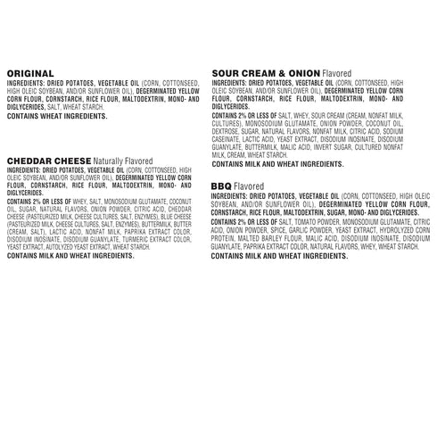 Pack (36 Pringles Potato Crisps Chips, Snack Stacks, Lunch Snacks, Variety Cups)