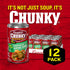 18.8 oz 12) Campbells Chunky Soup, Healthy Request Chicken and Sausage Gumbo, Can (Case