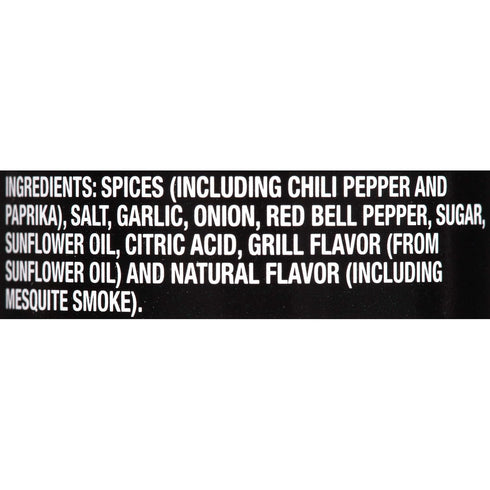 McCormick Grill Mates Mesquite Seasoning, 2.5 oz, Pack of 6