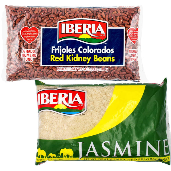 Iberia Red Kidney Beans, 4lb. and Iberia Jasmine Rice, 5lb.