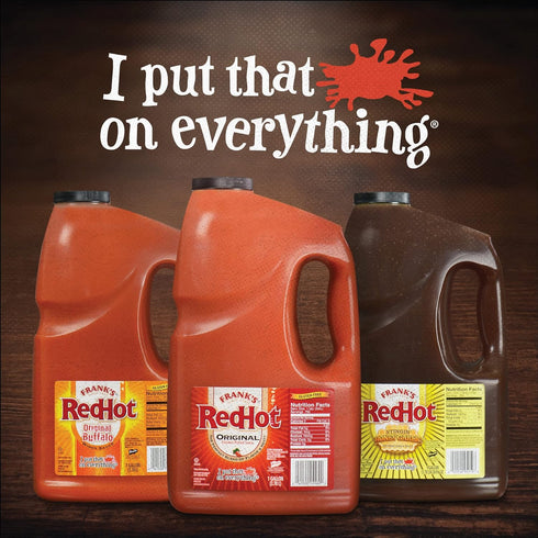 Frank's RedHot Sweet Chili Sauce, 0.5 gal - Bulk Container for Wings, Pizza, Stir Fry
