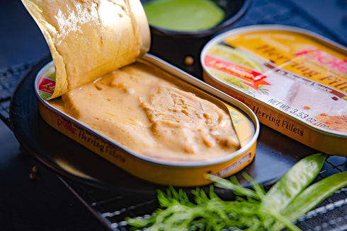 3.5-Ounce (Pack 18) MW Polar Herring in Mustard Sauce
