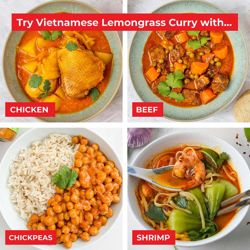 20 12 oz (Pack 2) Red Boat Fish Sauce Vietnamese Lemongrass Curry | Deliciously complex flavors ready in min | Simple