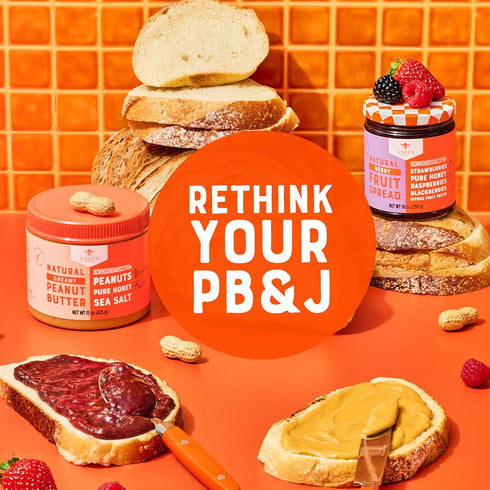 100% 10 oz Nate's Honey Fruit Spread, All-Natural Berry - Made with Real Fruit & No Refined Sugar - Sweetened with Pure