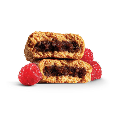 (Pack 24) Natures Bakery Whole Wheat Fig Bars, Raspberry, Real Fruit, Vegan, Non-GMO, Snack bar