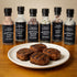 6 Sets Kitchen Chemistry Gourmet Salt Collection Assorted Himalayan Pink and Black Salt, Specialty Blends Premium