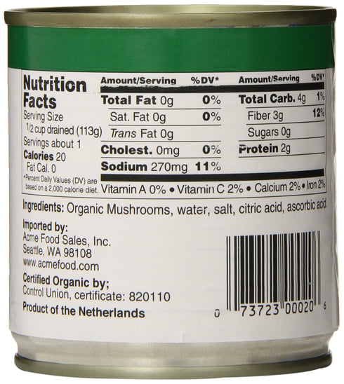 Festival 4 (Pack 12), instecho Organic Sliced Mushrooms, Ounce of Pink