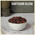 16 oz (1 lb) MagJo Naturals Hawthorn Berries, Whole Dried