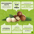 (16oz 1 LB) Packed NUT CRAVINGS - Raw Macadamia Nuts, Unsalted, Shelled, - Fresh in Resealable Bag - Kosher Healthy