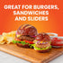 King's Hawaiian 4 Count (Pack 3) Original Hawaiian Sweet Pretzel Hamburger Buns, Bread Buns