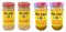 Generic Hot Chinese Mustard and Chinese Duck Sauce Sets (2 Mustard & 2
