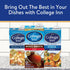 12 Pack, 32 oz COLLEGE INN Reduced Sodium Beef Bone Broth, Carton,Clear