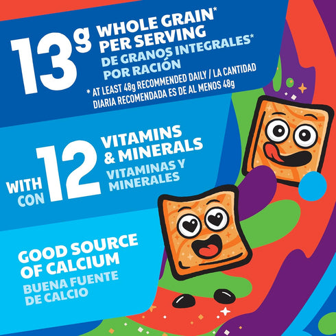 12 oz (Pack 2) Cinnagraham Toast Crunch Breakfast Cereal, Whole Grain