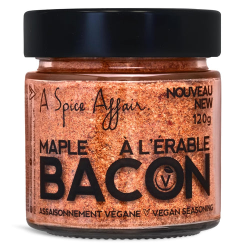 A Spice Affairs Maple Bacon Vegan Seasoning | Sweet, Smoky & Bacon-Style