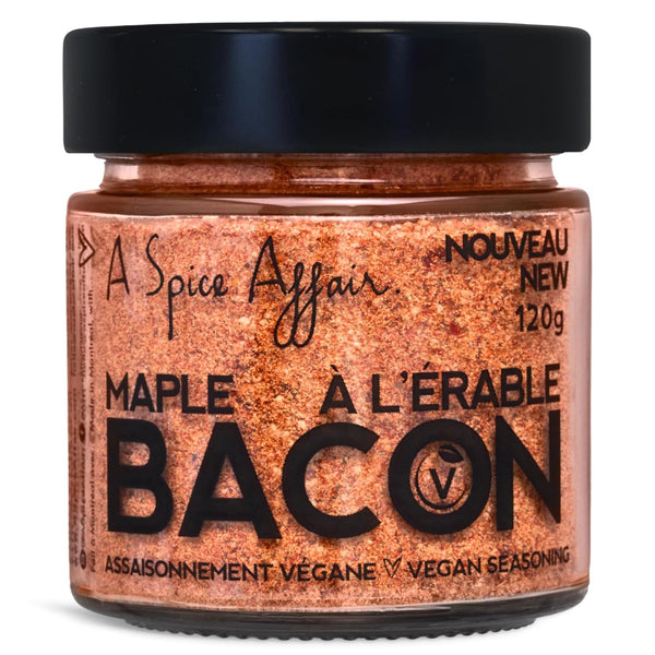 A Spice Affairs Maple Bacon Vegan Seasoning | Sweet, Smoky & Bacon-Style