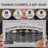 6 Sets Kitchen Chemistry Gourmet Salt Collection Assorted Himalayan Pink and Black Salt, Specialty Blends Premium