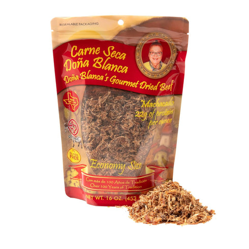 Carne Seca Doa Blanca 16 oz.- Carne Seca - Machacado - Machaca