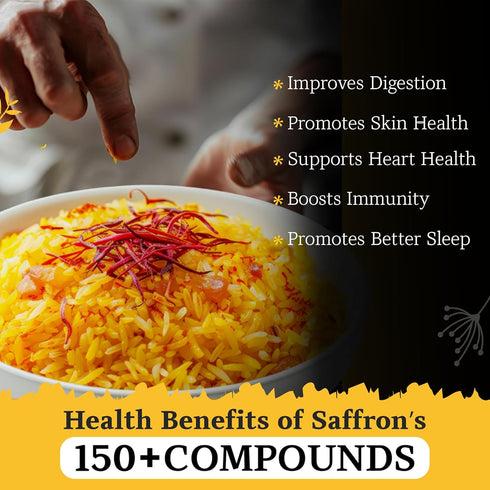 10 Van Kleef Emporium Kashmiri Saffron Threads Grams | Grade A+ Super Negin Premium All-Red Spice | Pure & Organic