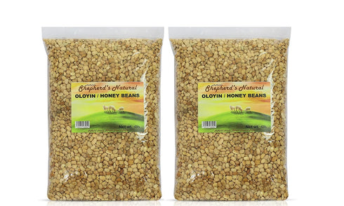 8 lbs. 128 oz. (2 4Ib Oloyin Honey Beans by Shepherd's Natural / x Bags). Offers a quality, easy-to-cook West African