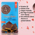 3 Pack 100 24 For Snackers Only Peanut Butter Bites Topped with Chocolate Coating - Gluten Free - Vegan Friendly