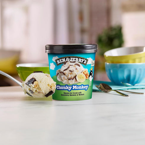 Ben & Jerry's 16 oz Ice Cream Chunky Monkey