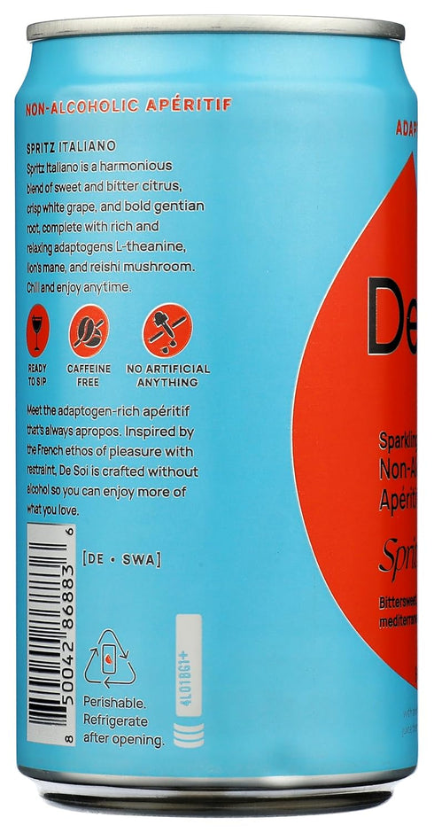 8 De Soi Non-Alcoholic Italiano Spritz Sgl Can, FZ